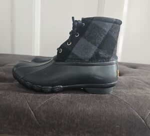 Sperry Black and Gray Winter Boots